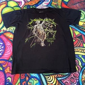 Black Metallica tee